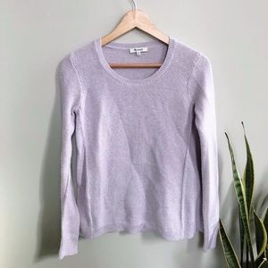 MADEWELL MAUVE LAVENDER SWEATER